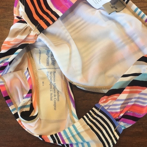 NWT Kenneth Cole Over Rainbow Sash Tab Bottom - Picture 4 of 8
